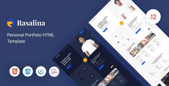 Rasalina - Personal Portfolio HTML5 Template