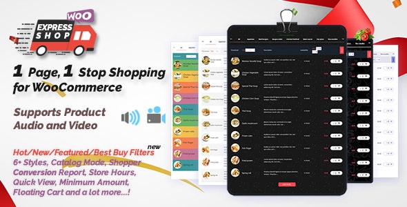 Express Shop for WooCommerce with Audio & Video - 商店视频列表扩展插件