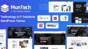 Muntech - 信息技术 IT 服务网站 WordPress 模板