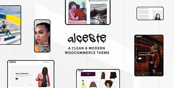 Alceste - 现代极简电子商务WooCommerce商店模板