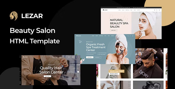 Lezar - Beauty Salon & Spa HTML Template