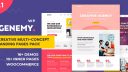 Genemy - Creative Multi Concept Landing Pages Pack With Page Builder
