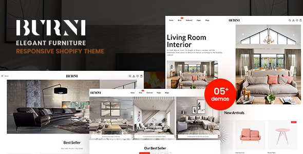 Burni - Elegant Furniture Shop For Shopify