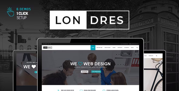 Londres - Stylish Multi-Concept WordPress Theme