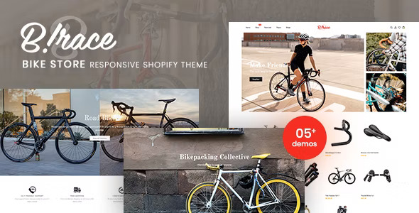 Birace - Bike 响应式自行车骑行装备 Shopify 模板