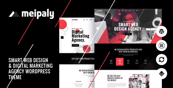 Meipaly - Digital Services Agency WordPress Theme