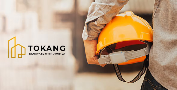 Tokang - 建筑工程装修设计企业网站 Joomla 模板