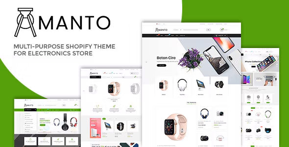 Amanto - Multi-Purpose Shopify Theme for Electronics Store
