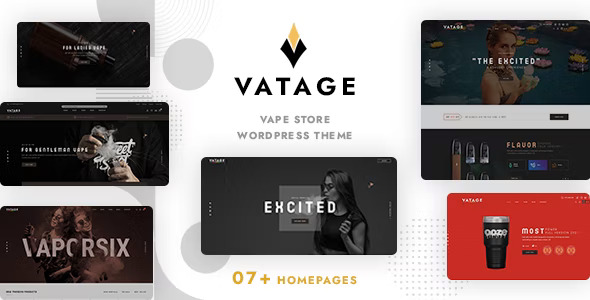 Vatage – 电子雾化器销售商店 WordPress 模板