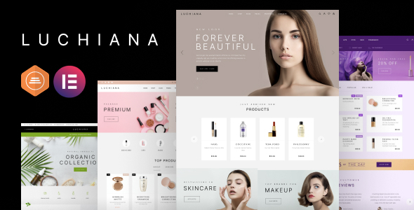 Luchiana - Cosmetics Beauty Shop Theme