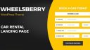 Wheelsberry - 汽车租赁服务网站着陆页WordPress模板