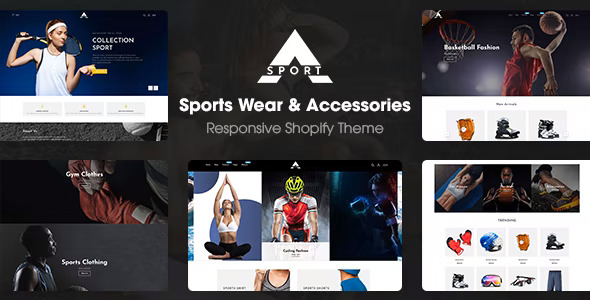 Asport - Sports Wear & Accessories Responsive Shopify Theme