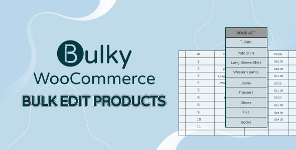 Bulky - WooCommerce Bulk Edit Products Orders Coupons