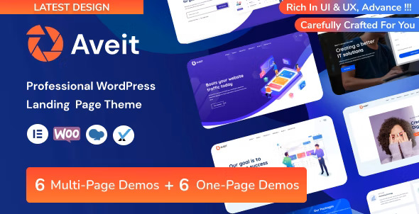 Aveit - Business Landing Page
