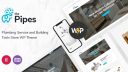 The Pipes - Plumbing Service and Building Tools Store WordPress Theme