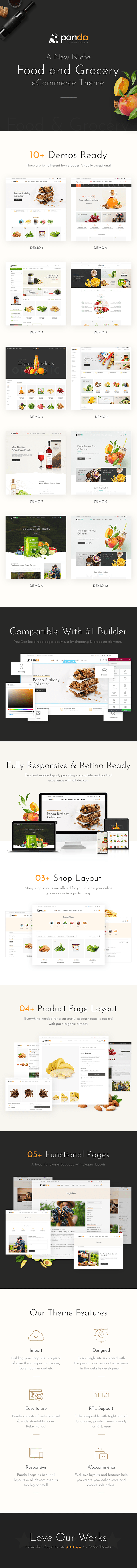 PandaStore | Food & Grocery WooCommerce Theme