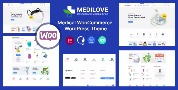 Medilove - 健康医疗设备药店网站WoodPress主题
