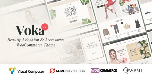 Voka - Fashion Cosmetic & Accessories WooCommerce Theme