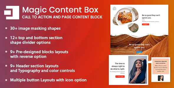 Magic Content Box Block  - 古腾堡编辑器魔术盒子区块WordPress插件