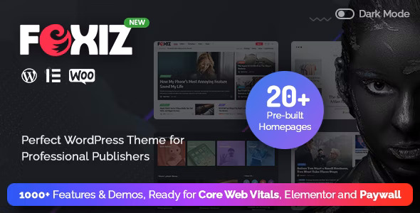 Foxiz - 新闻资讯博客网站模板WordPress主题