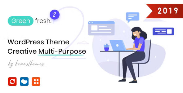 GreenFresh - Creative Multiuse WordPress Theme