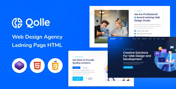 Qoll - Web Design Agency HTML Template