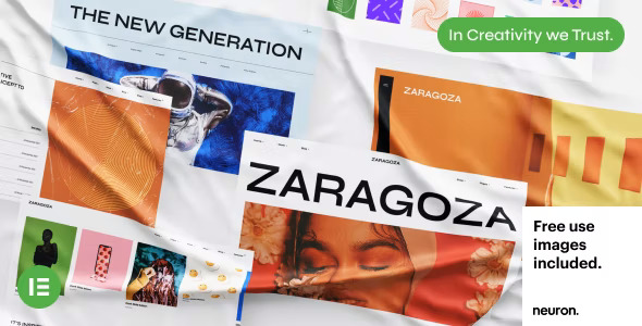 Zaragoza - Creative Portfolio WordPress Theme