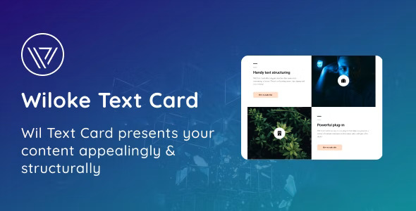 WilCard for Elementor - 文本卡片Elementor扩展插件