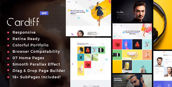 Cardiff - Multipurpose Portfolio Theme