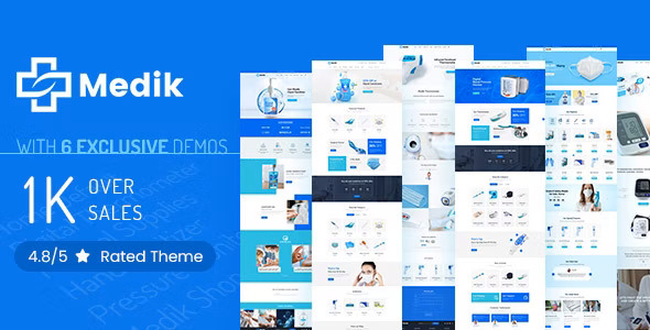 Medik - Medical WooCommerce Store