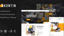 Kontin - Industrial & Factory WordPress Theme