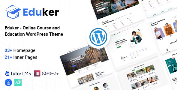 Eduker – Education WordPress Theme