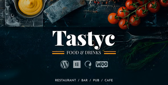 Tastyc - Restaurant WordPress Theme