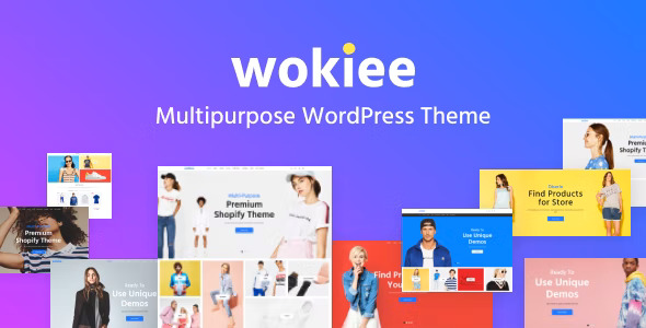 Wokiee - 多行业电子商务网站WordPress模板