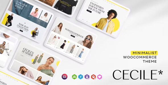 Cecile - 极简电子商务网站模板WooCommerce主题