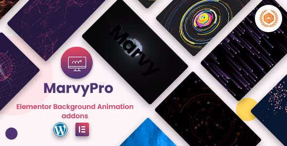 MarvyPro - Elementor 可视化编辑器背景动画插件