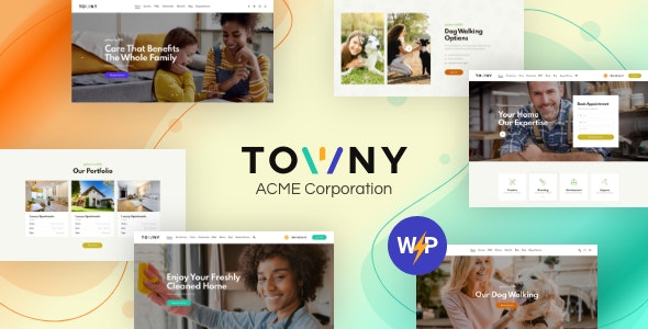 Towny - Outdoor & Home Services WordPress Theme