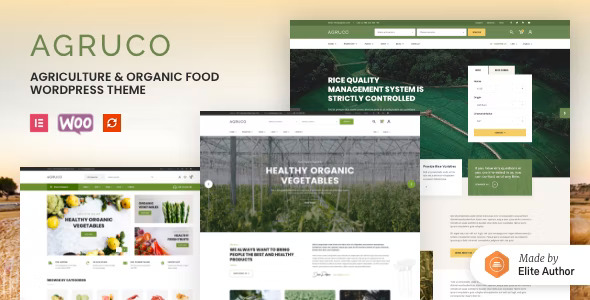 Agruco - 农业与有机食品网站WordPress主题