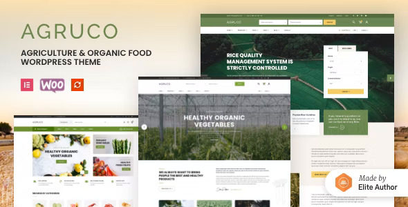 Agruco - Agriculture & Organic Food WordPress Theme