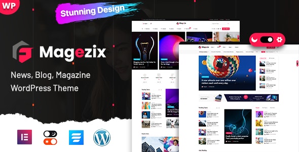 Magezix - WordPress Newspaper Magazine Theme