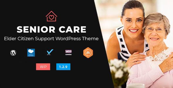 Senior Care - Elder Citizen Support WordPress Theme