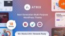 Atrix - 创意多用途网站模板WordPress主题
