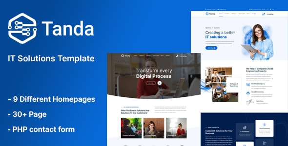 Tanda - Technology & IT Solutions Template