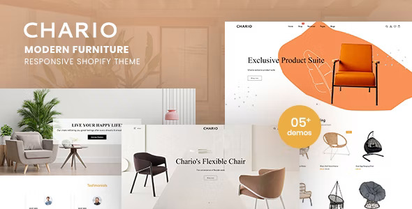 Chario - Modern Furniture Responsive Shopify Theme