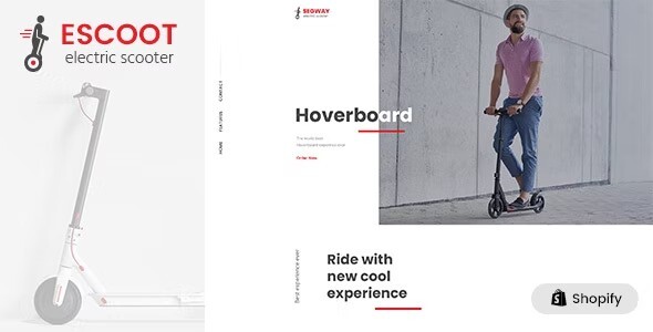 Escoot - Single Product Shopify Theme