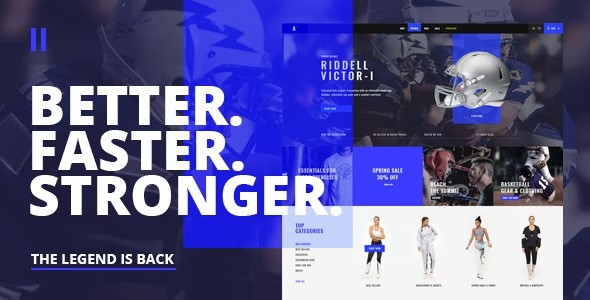 Athlete2 - Strong Magento 2 Theme