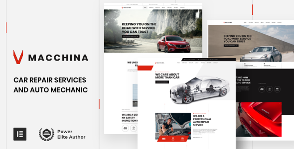 Macchina - Auto Repair WordPress