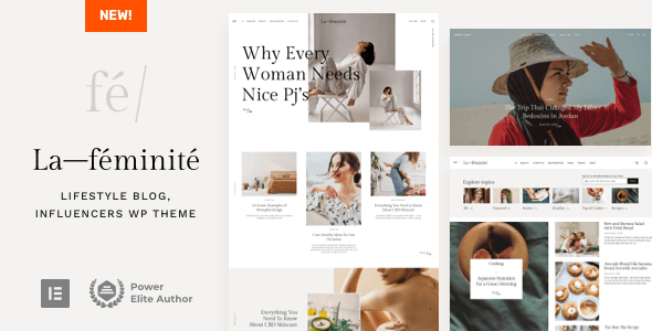 LaFeminite - Lifestyle Fashion WordPress Blog