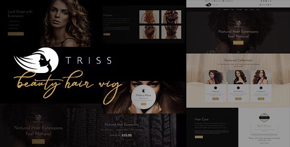 Triss - 美容美发护理网站WordPress模板