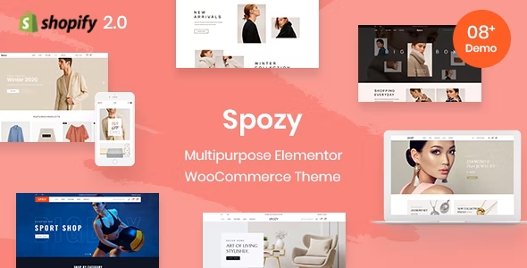 Spozy- 多行业电子商务网站 Shopify 模板